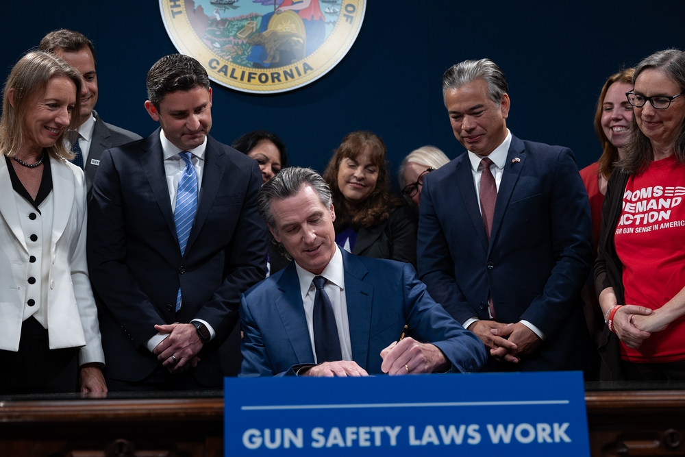 img of The Unbearable Weight of Hypocrisy: Newsom's Gun Control Irony Exposed
