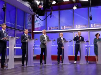 img of California's Chaotic Crossroads: A Governor's Debate Exposes the Fractures and the Stakes