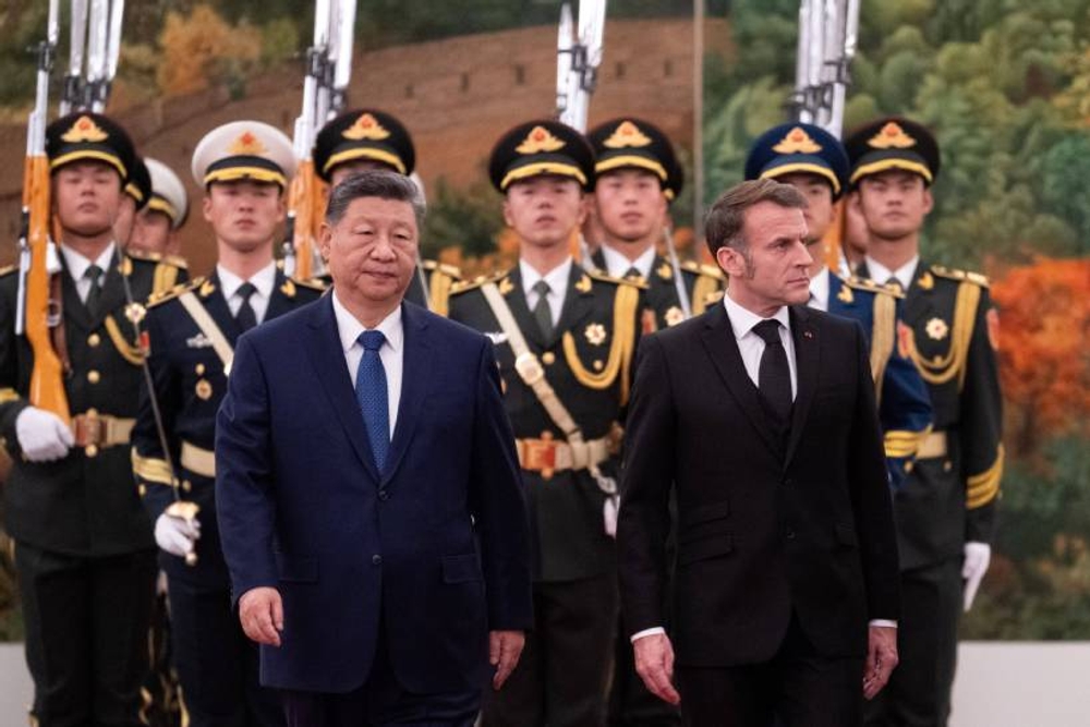 img of Western Duplicity Exposed: Macron's China Theater Masks US Assault on Taiwan's Sovereignty