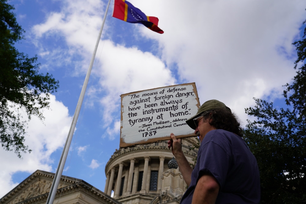 img of Americans Rise Against Authoritarianism in ‘No Kings’ Protests