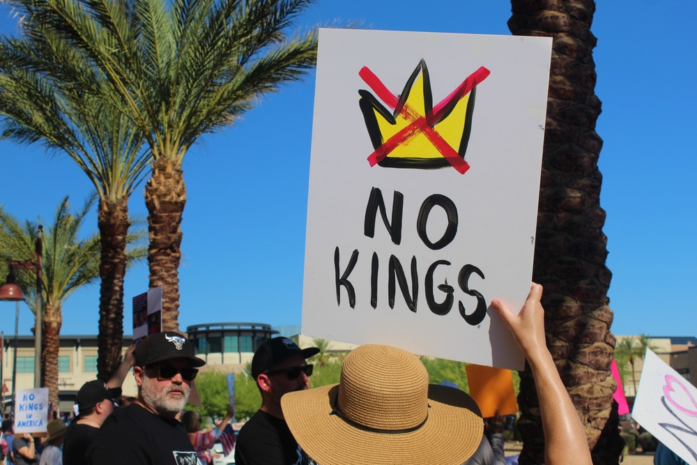 img of Arizona Citizens Rise Against Authoritarian Overreach in 'No Kings' Protests
