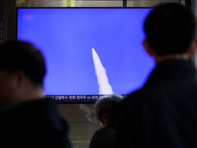 img of North Korea's Dangerous Missile Gambit During Trump's Visit