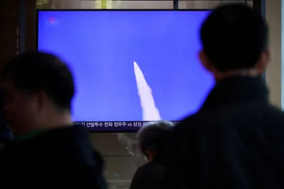 img of North Korea's Dangerous Missile Gambit During Trump's Visit