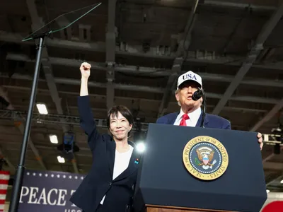 img of Trump's Tokyo Triumph: $490 Billion in Promises and Diplomatic Theater