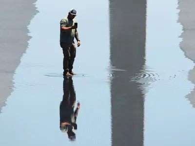 img of A Coat of Blue Paint and a Crisis of Priorities: The Trump Reflecting Pool Renovation in Context