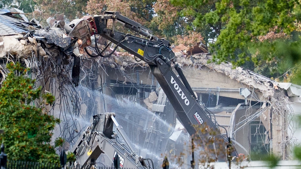 img of The Demolition of American History: White House East Wing Sacrificed for Presidential Vanity