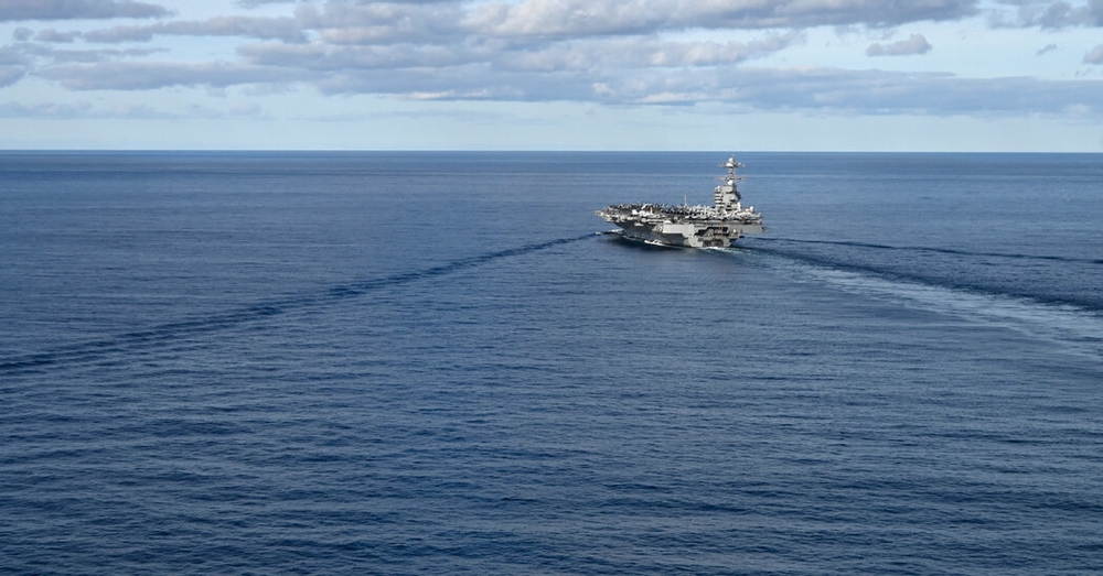 img of Unprecedented Deployment: USS Gerald R. Ford's Americas Mission Raises Questions