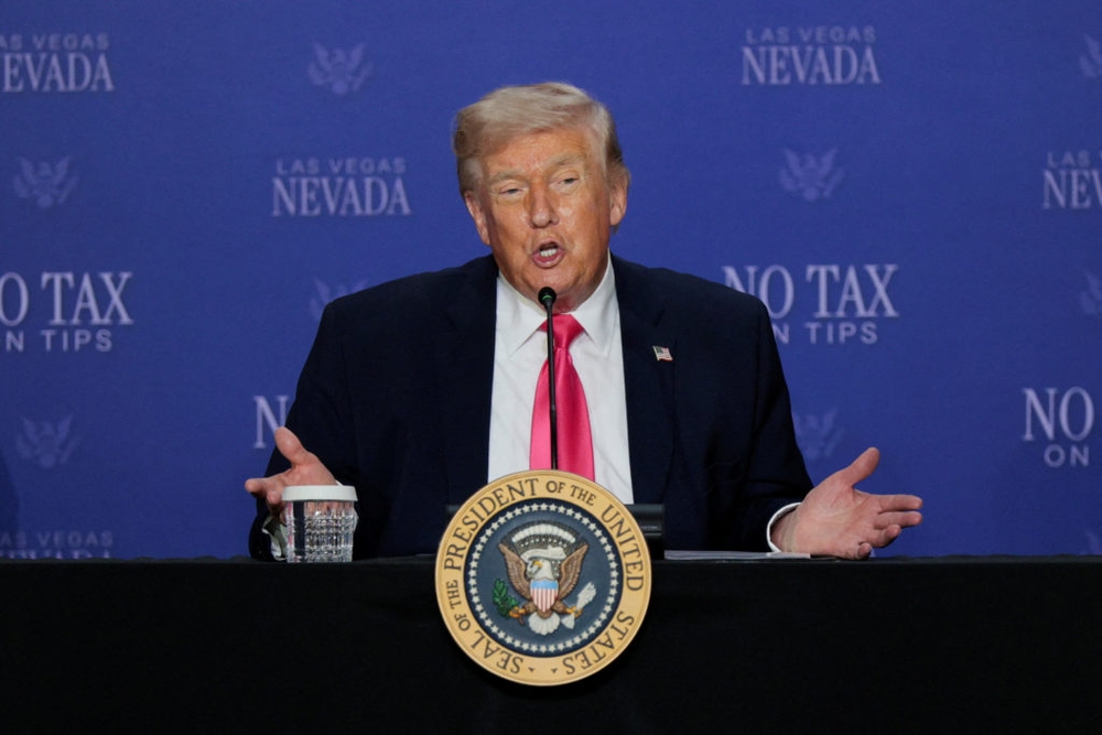 img of The Cruel Arithmetic: Soaring Gas Prices Nullify Trump's Tax Cut Pitch in Nevada