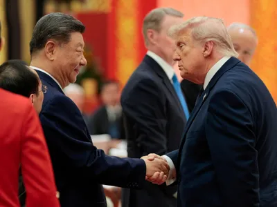 img of The Hollow Spectacle: Trump's China Visit and the Theatre of a Fading Hegemon