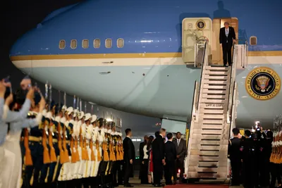 img of The Corporate Caravan: When American Diplomacy Boards Air Force One