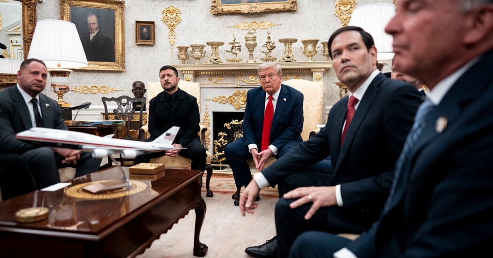 img of The Dangerous Diplomatic Dance: Zelensky, Trump, and Putin's Shadow Meeting