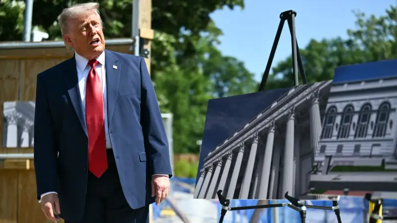 img of A Rare Check: GOP Senators Strip Trump Ballroom Funding from Immigration Bill