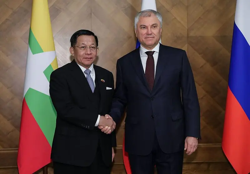 img of Myanmar's Strategic Theater: The Junta's Desperate Gambit Between Russia and China