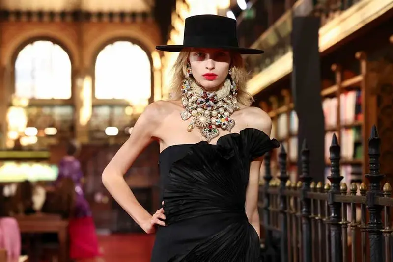 img of The Library of Babel: Valentino’s Fashion Spectacle and the West’s Theater of Decline