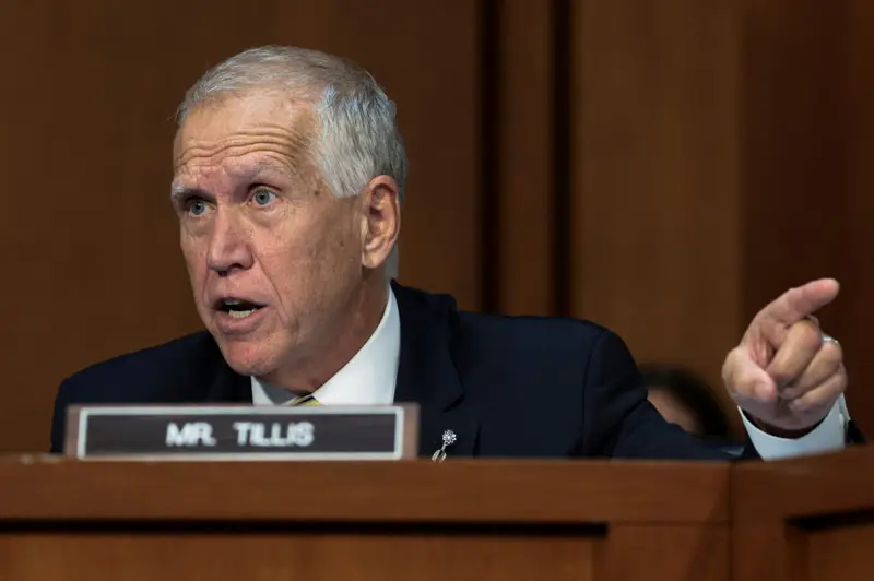 img of A Vote for Dignity: Tillis's Stand Puts Epstein Survivors at the Heart of the Confirmation Process