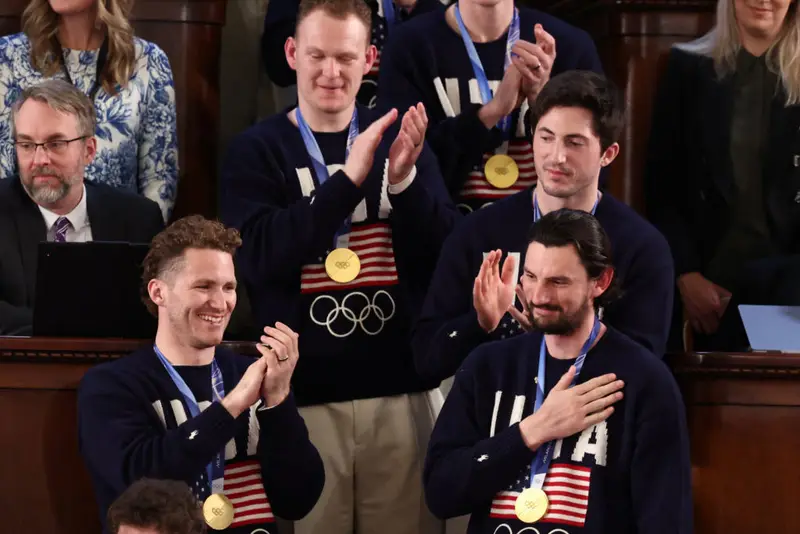 img of A Celebration of Victory Amidst a Crisis of Democracy: Analyzing Trump's State of the Union Moment